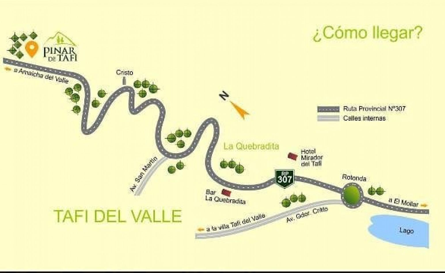 VENTA TERRENOS EN EL PINAR, TAFI DEL VALLE- VISTAS INMEJORABLES 