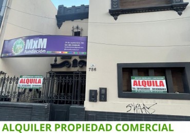 ALQUILER IMPECABLE CASA CON DESTINO COMERCIAL EN 24 DE SEPTIEMBRE 700, SMT